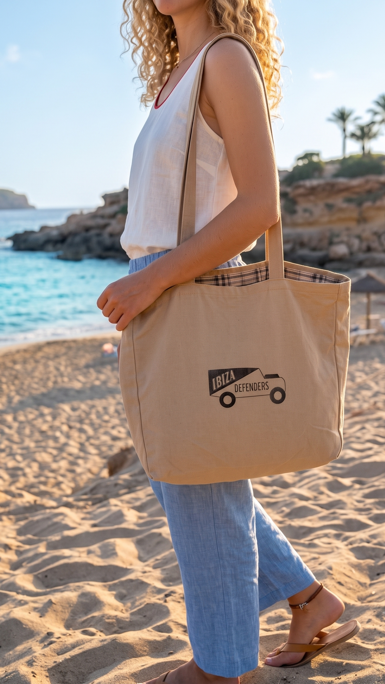 Ibiza Defenders Canvas Shoulder Bag